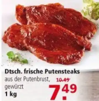 Multi Markt Dtsch. Frische Putensteaks 1kg Angebot