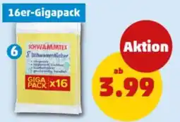 PENNY Spontex Shwammtucher Angebot