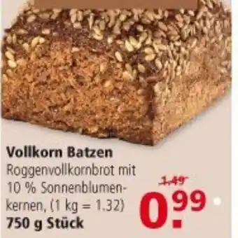 Multi Markt Vollkorn Batzen 750g Angebot