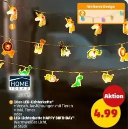 PENNY HOME IDEAS 10er-LED-Lichterkette oder LED-Lichterkette HAPPY BIRTHDAY Angebot