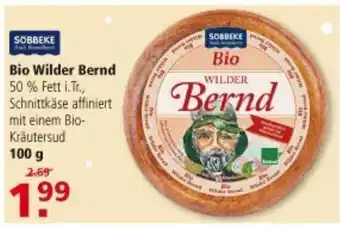 Multi Markt Söbbeke Bio Wilder Bernd 100g Angebot