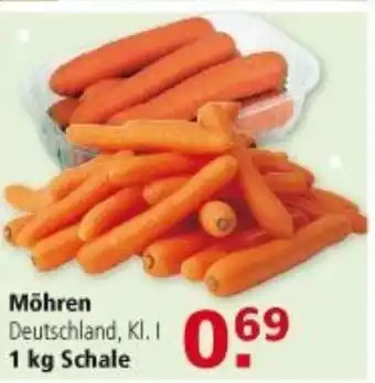 Multi Markt Möhren 1kg Angebot