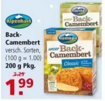 Multi Markt Alpenhain Back Camembert 200g Angebot