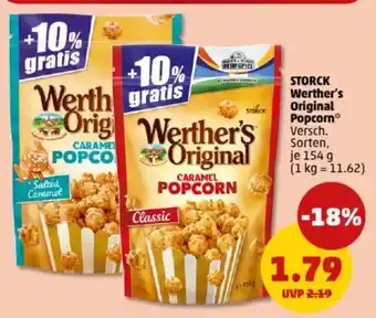 PENNY STORCK Werther's Original Popcorn Angebot