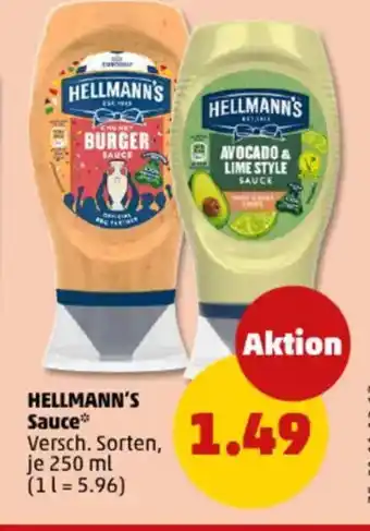 PENNY HELLMANN'S Sauce Angebot