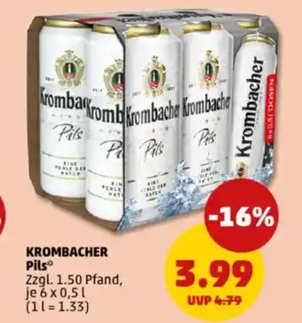 PENNY KROMBACHER Pils Angebot