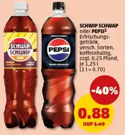 PENNY SCHWIP SCHWAP oder PEPSI Angebot