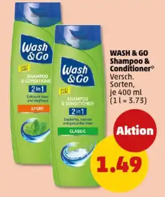 PENNY WASH & GO Shampoo & Conditioner Angebot