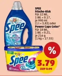 PENNY SPEE Frische-Kick oder Power Caps Color Angebot