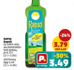 PENNY RAPSO Rapsöl Angebot