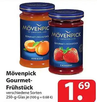 Famila Nord Ost Mövenpick Gourmet Frühstück 250g Angebot