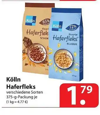 Famila Nord Ost Kölln Haferfleks 375g Angebot