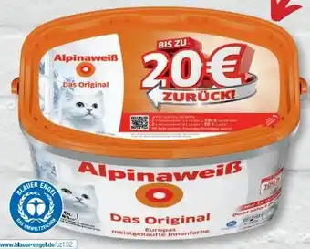 B1 Discount Baumarkt Alpina Alpinaweiß Das Original Angebot