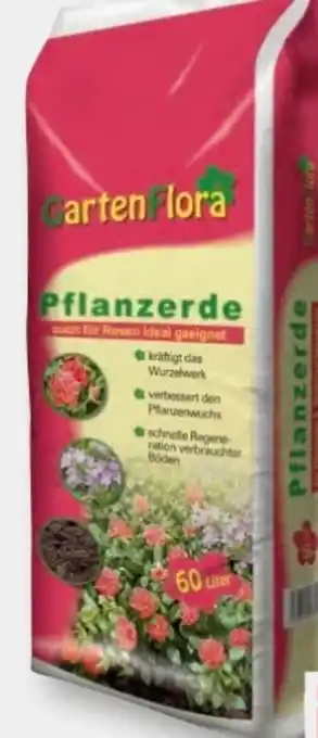 B1 Discount Baumarkt Gartenflora Pflanzerde Angebot