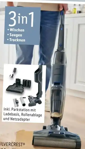 Lidl SilverCrest Akku-Hartbodenreiniger SHA 125 A1 Angebot