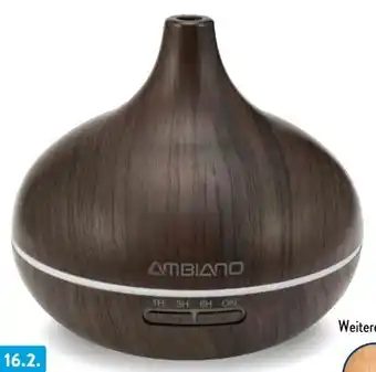 Aldi Süd Ambiano Aroma-Diffusor Angebot