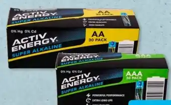 Aldi Süd Activ Energy Batterien AA Angebot