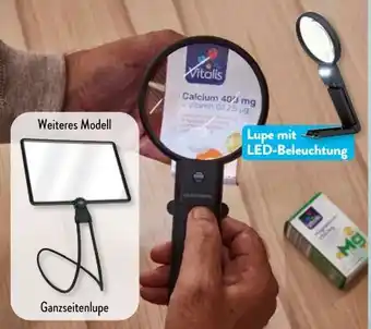 Aldi Süd Maginon LED-Lupe Angebot