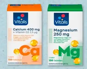 Aldi Süd Vitalis Magnesium 250 mg Angebot