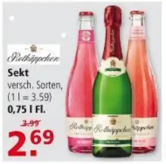 Multi Markt Rotkäppchen Sekt 0,75L Angebot