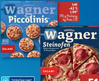 Aldi Süd Original Wagner Steinofen-Pizza Angebot