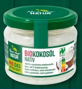 Aldi Süd Nur Natur Bio-Kokosöl Angebot