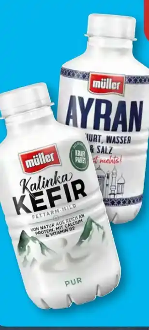 Aldi Süd Müller Fettarmer Kalinka Kefir Angebot