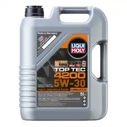 toom Baumarkt Liqui Moly Motorenöl Top Tec 4200 5W-30 Angebot