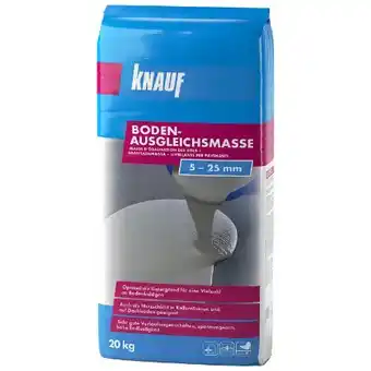 toom Baumarkt Knauf Bodenausgleichsmasse Angebot