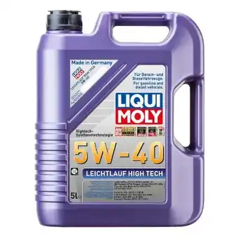 toom Baumarkt Liqui Moly Motorenöl High Tech 5W-40 Angebot