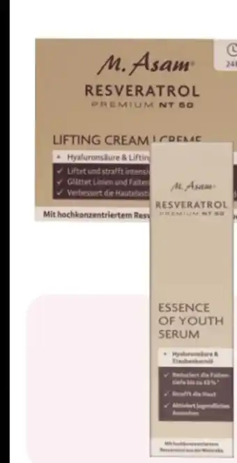 Rossmann M. Asam Resveratrol Premium Lifting Creme Angebot