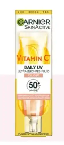 Rossmann Garnier Vitamin C Daily UV Fluid Glow Angebot