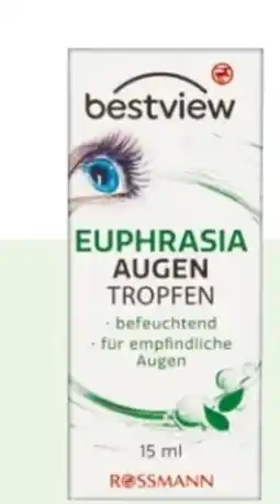 Rossmann Best View Augentropfen Euphrasia Angebot