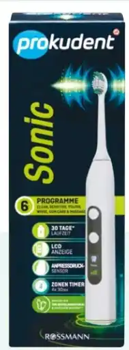 Rossmann Prokudent Elektrische Zahnbürste Sonic Angebot