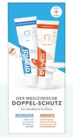 Rossmann Elmex Zahncreme Doppel-Schutz Zahnfleisch und Zähne Angebot