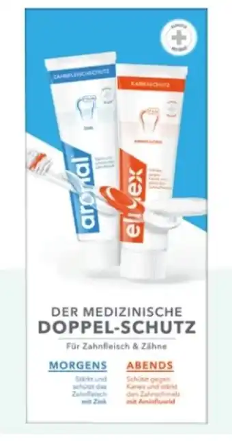 Rossmann Elmex Zahncreme Doppel-Schutz Zahnfleisch und Zähne Angebot