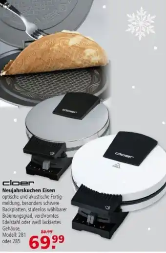Multi Markt Cloer Neujahrskuchen Eisen Angebot