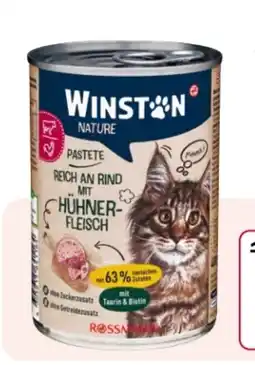 Rossmann Winston Katze Nature Pastete Angebot