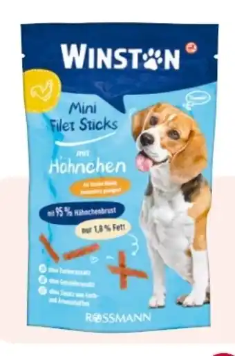 Rossmann Winston Hund Mini Filet Sticks Angebot