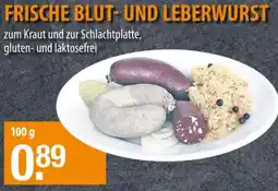 V Markt Frische blut- und leberwurst Angebot