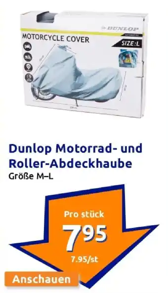 Action Dunlop motorrad- und roller-abdeckhaube Angebot