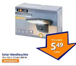 Action Solar wandleuchte Angebot