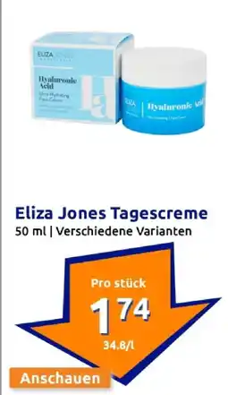 Action Eliza jones tagescreme Angebot