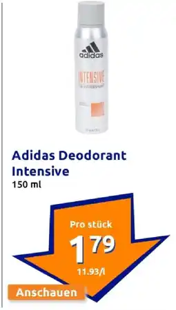 Action Adidas deodorant intensive Angebot