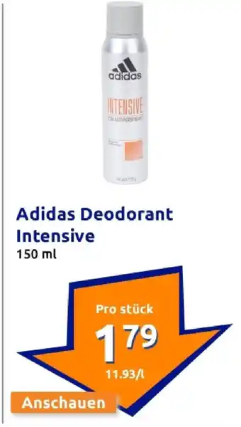 Action Adidas deodorant intensive Angebot