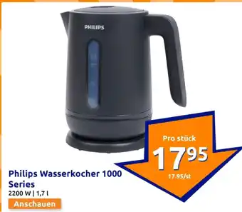 Action Philips wasserkocher 1000 series Angebot