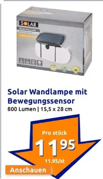 Action Solar wandlampe mit bewegungssensor Angebot