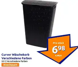 Action Curver wäschekorb Angebot