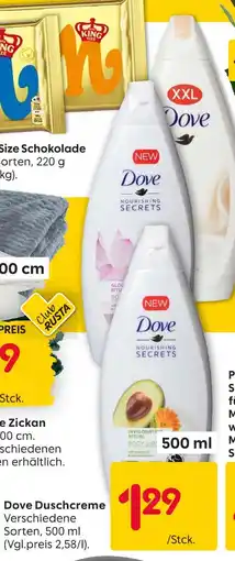 Rusta Dove duschcreme Angebot