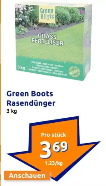 Action Green boots rasendünger Angebot